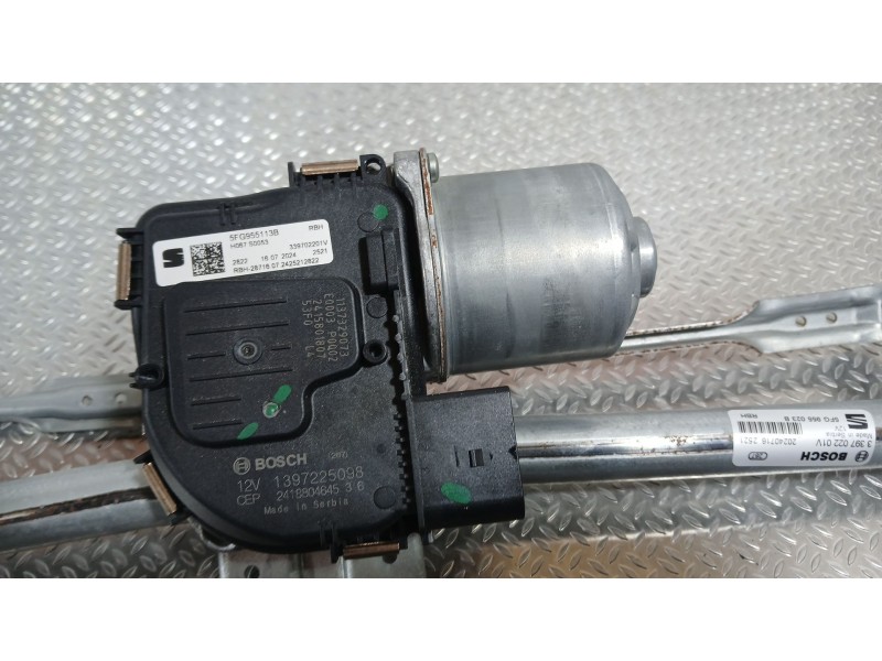 Recambio de motor limpia delantero para cupra formentor (kmp) 1.5 tsi e-hybrid referencia OEM IAM 5FG955023B BOSCH 339702201V