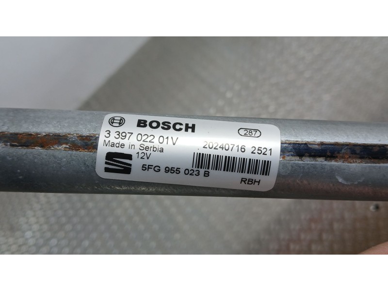 Recambio de motor limpia delantero para cupra formentor (kmp) 1.5 tsi e-hybrid referencia OEM IAM 5FG955023B BOSCH 339702201V