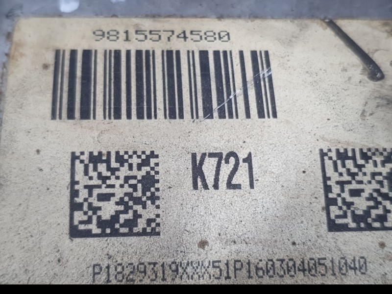 Recambio de filtro de particulas para citroën berlingo multispace (b9) 1.6 bluehdi 100 referencia OEM IAM 9815574580  