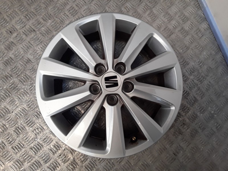 Recambio de juego llantas aluminio para seat ibiza v (kj1, kjg) 1.0 mpi referencia OEM IAM 5.5X15 5 TORN ET40  ALUMINIO