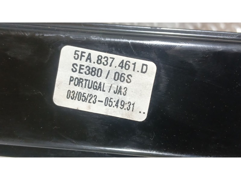 Recambio de elevalunas delantero izquierdo para seat leon (kl1, klg) 2.0 tdi referencia OEM IAM 5FA837461D 2 PINS 