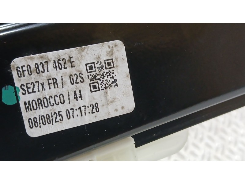 Recambio de elevalunas delantero derecho para seat ibiza v (kj1, kjg) 1.0 mpi referencia OEM IAM 6F0837462E 6 PINS 