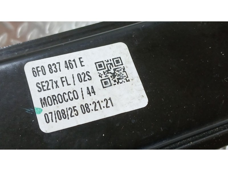 Recambio de elevalunas delantero izquierdo para seat ibiza v (kj1, kjg) 1.0 mpi referencia OEM IAM 6F0837461E 6 PINS 