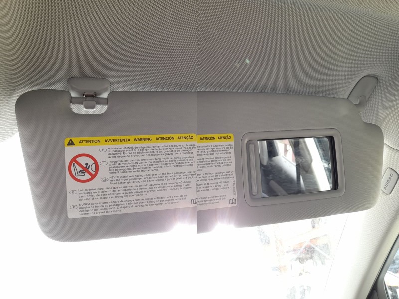 Recambio de parasol derecho para audi q3 (8ub, 8ug) 2.0 tdi referencia OEM IAM 8U0857552ADFT9  