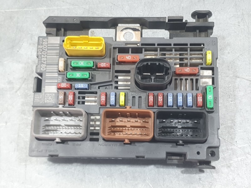 Recambio de caja reles / fusibles para citroën berlingo multispace (b9) 1.6 bluehdi 100 referencia OEM IAM 9807028780  