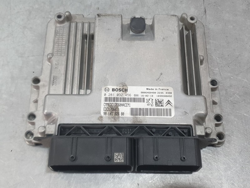 Recambio de centralita motor uce para citroën berlingo multispace (b9) 1.6 bluehdi 100 referencia OEM IAM 9814182680 0281032456 