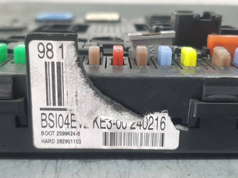 Recambio de caja reles / fusibles para citroën berlingo multispace (b9) 1.6 bluehdi 100 referencia OEM IAM 9807028780 BSI 