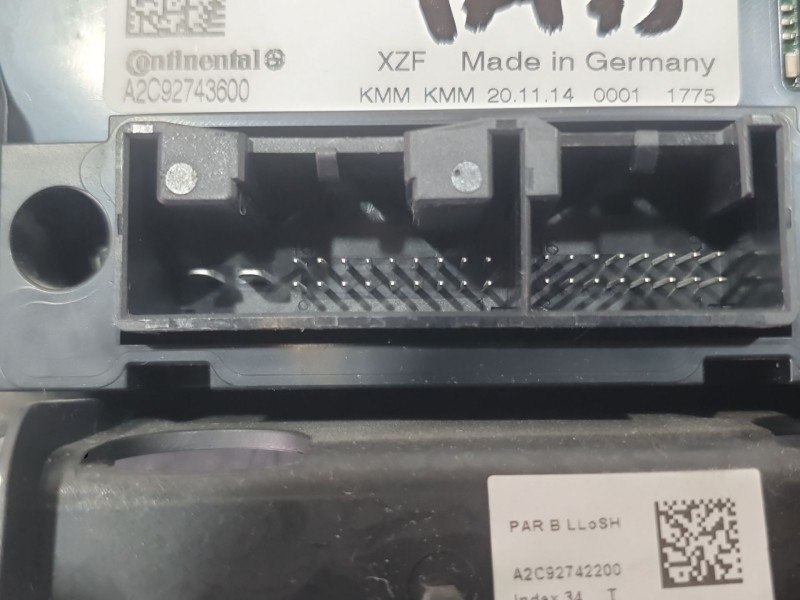 Recambio de mando climatizador para audi a5 sportback (8ta) 2.0 tdi referencia OEM IAM 8K1820043AS A2C92743600 CONTINENTAL