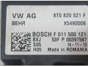 Recambio de resistencia calefaccion para audi a5 sportback (8ta) 2.0 tdi referencia OEM IAM 8T0820521F X5490006 BEHR
