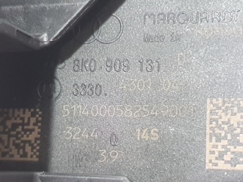Recambio de conmutador de arranque para audi a5 sportback (8ta) 2.0 tdi referencia OEM IAM 8K0909131  