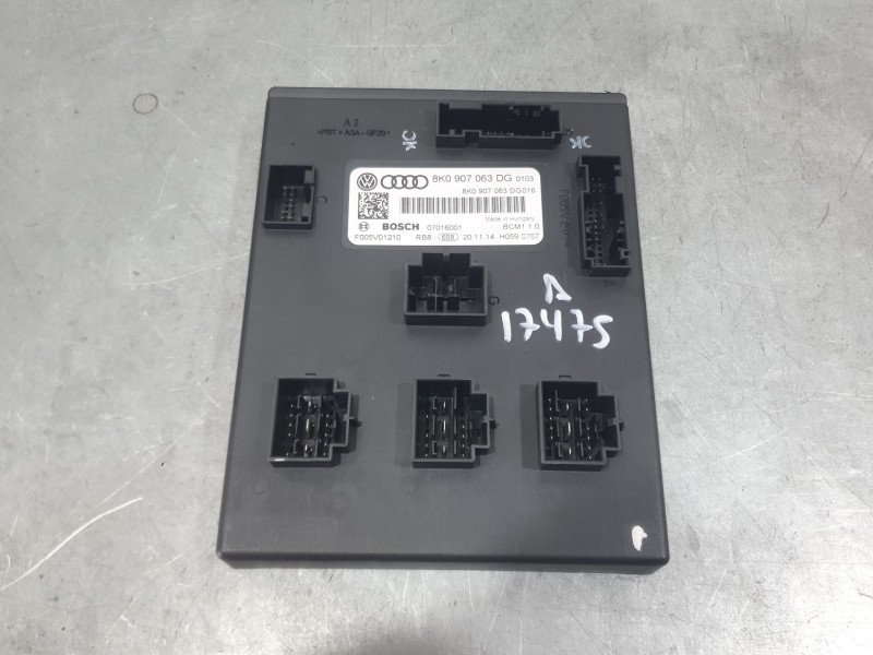 Recambio de modulo electronico para audi a5 sportback (8ta) 2.0 tdi referencia OEM IAM 8K0907063DG 070116001 BOSCH