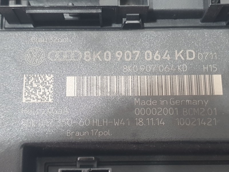 Recambio de modulo electronico para audi a5 sportback (8ta) 2.0 tdi referencia OEM IAM 8K0907064KD  