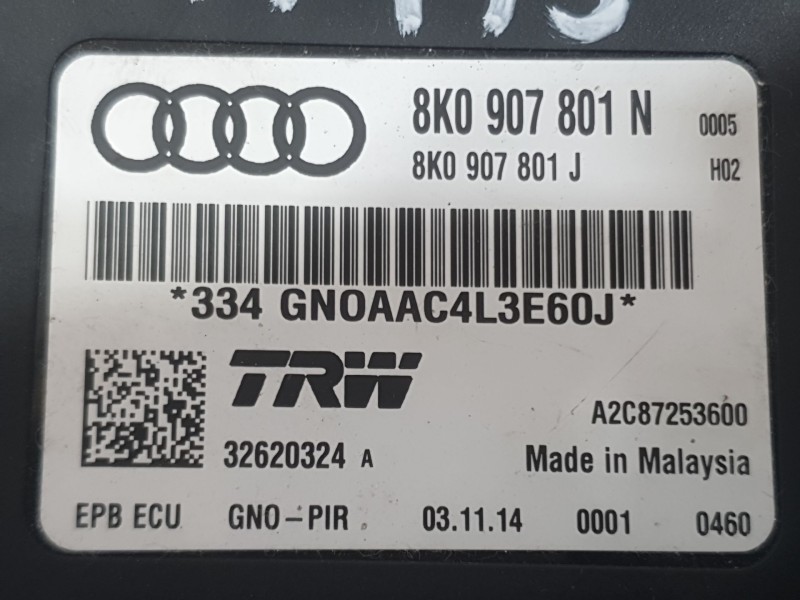 Recambio de modulo electronico para audi a5 sportback (8ta) 2.0 tdi referencia OEM IAM 8K0907801N  