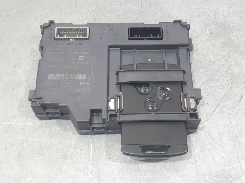Recambio de conmutador de arranque para renault clio iv (bh_) 0.9 tce 75 (bhnp) referencia OEM IAM 285900636R A2C92561708 CONTIN