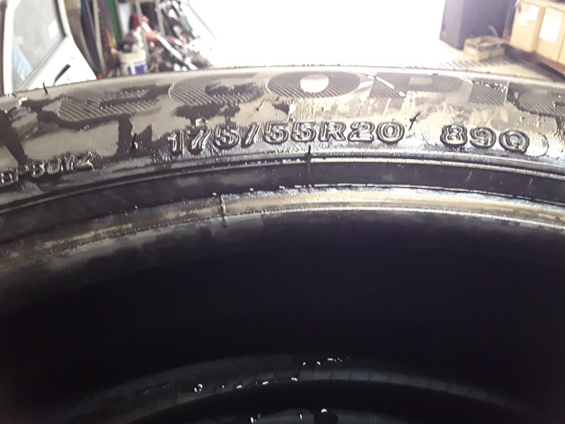 Recambio de neumatico pareja para neumaticos nuevos - referencia OEM IAM 175552089Q BRIDGESTONE 175/55/20/89Q
