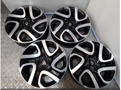 Recambio de juego llantas aluminio para renault captur i (j5_, h5_) 1.2 tce 120 referencia OEM IAM 6.5X17 4 TORN ET40 ROZADAS AL
