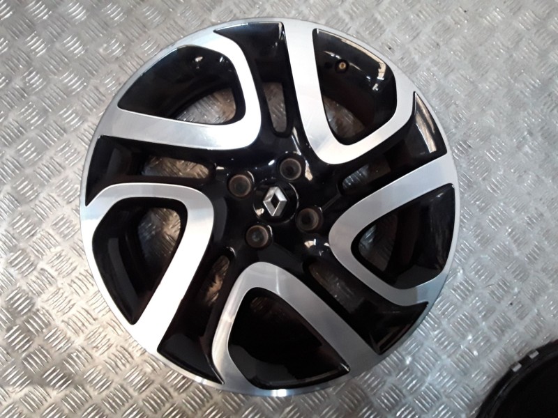 Recambio de juego llantas aluminio para renault captur i (j5_, h5_) 1.2 tce 120 referencia OEM IAM 6.5X17 4 TORN ET40 ROZADAS AL
