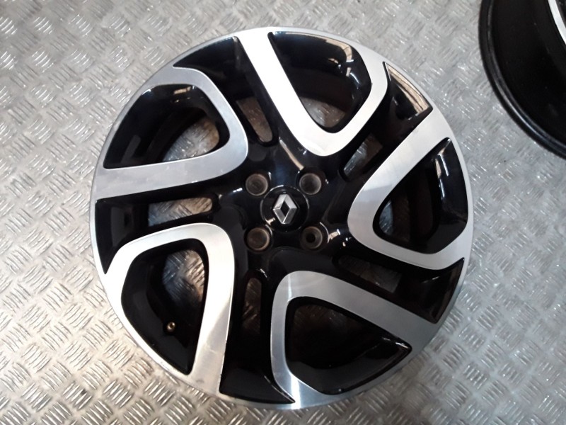 Recambio de juego llantas aluminio para renault captur i (j5_, h5_) 1.2 tce 120 referencia OEM IAM 6.5X17 4 TORN ET40 ROZADAS AL
