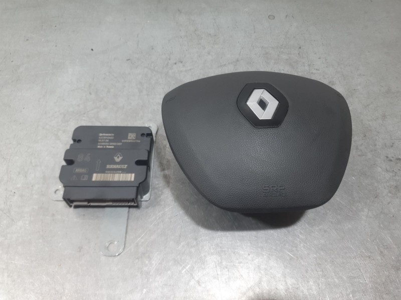 Recambio de kit airbag para renault clio iv (bh_) 0.9 tce 75 (bhnp) referencia OEM IAM 985706588R C/SALPICADERO SIN PRETENSORES 