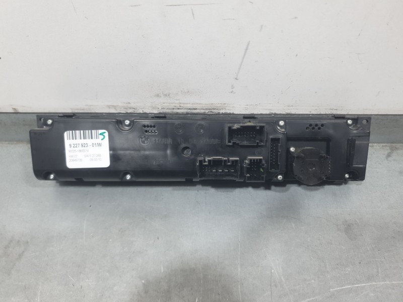 Recambio de mando climatizador para bmw x5 (e70) xdrive 40 d referencia OEM IAM 9227923  