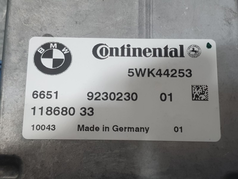 Recambio de modulo electronico para bmw x5 (e70) xdrive 40 d referencia OEM IAM 9230230 CONTROL CAMARA CONTINENTAL5WK44253