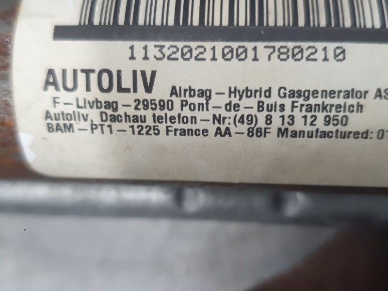 Recambio de airbag cortina delantero izquierdo para bmw x5 (e70) xdrive 40 d referencia OEM IAM 84714150707 1132021001780210 AUT