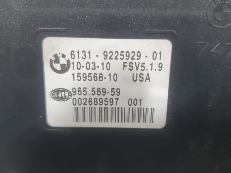 Recambio de luz interior para bmw x5 (e70) xdrive 40 d referencia OEM IAM 9225929 96556959 HELLA