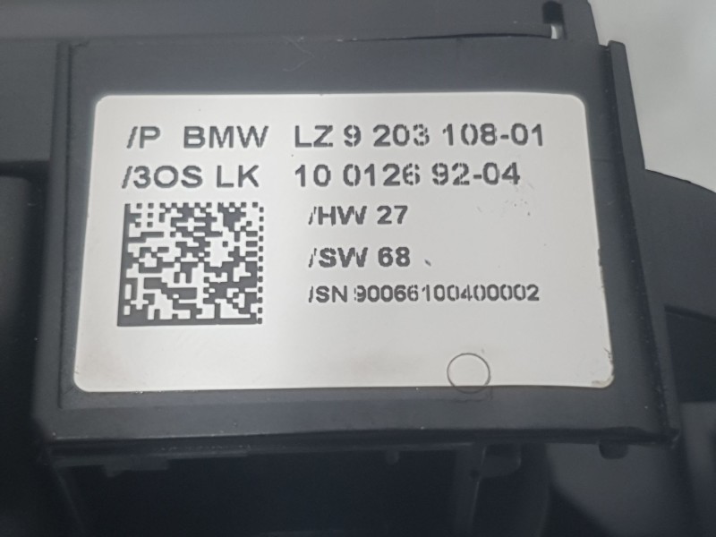 Recambio de mando luces y limpia para bmw x5 (e70) xdrive 40 d referencia OEM IAM 39400208233  
