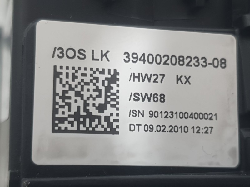 Recambio de mando luces y limpia para bmw x5 (e70) xdrive 40 d referencia OEM IAM 39400208233  