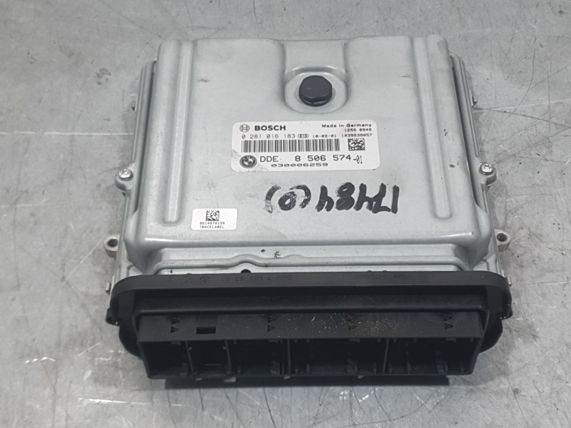 Recambio de centralita motor uce para bmw x5 (e70) xdrive 40 d referencia OEM IAM 8506574 0281016183 BOSCH