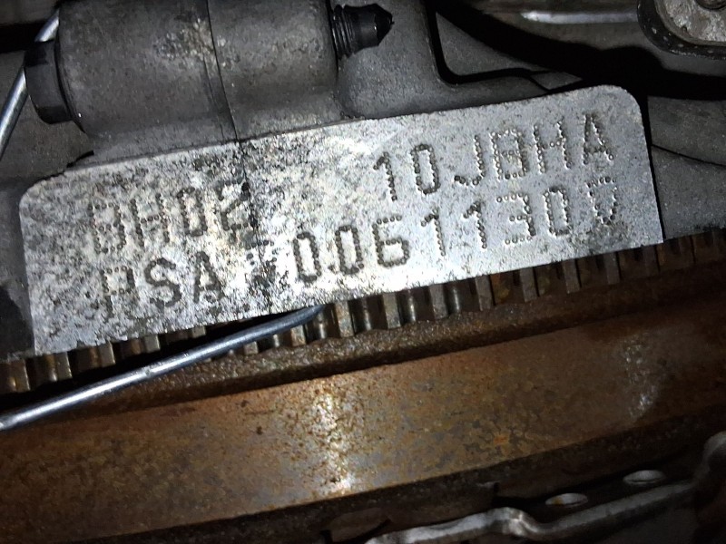Recambio de motor completo para citroën c-elysee (dd_) 1.6 bluehdi 100 referencia OEM IAM BH02 INYECCION BOSCH 0061130