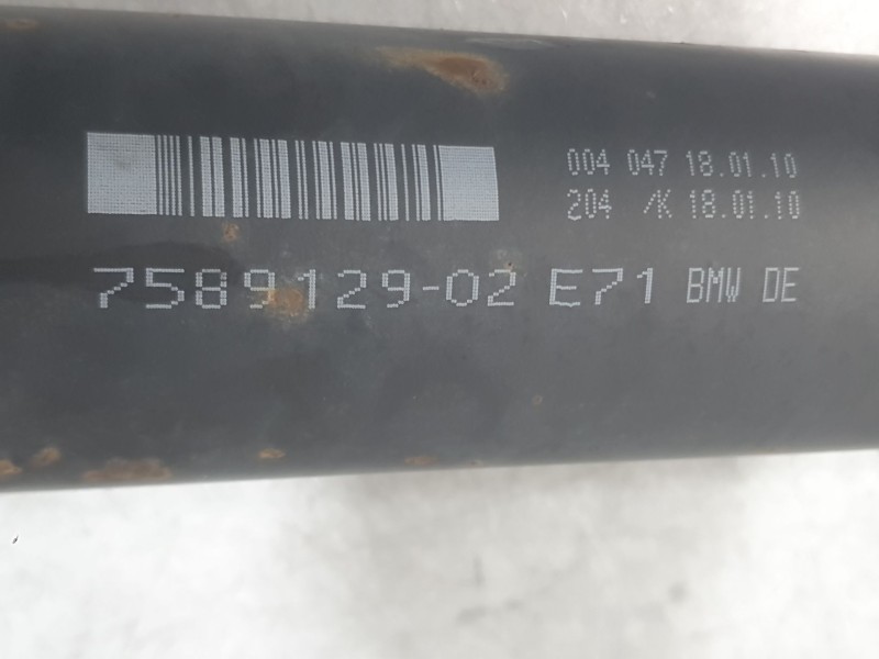 Recambio de transmision central para bmw x5 (e70) xdrive 40 d referencia OEM IAM 7589129 TRASERA 