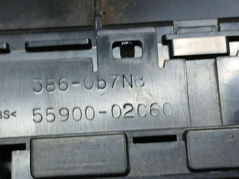 Recambio de mando climatizador para toyota auris hybrid business referencia OEM IAM 5590002C60  