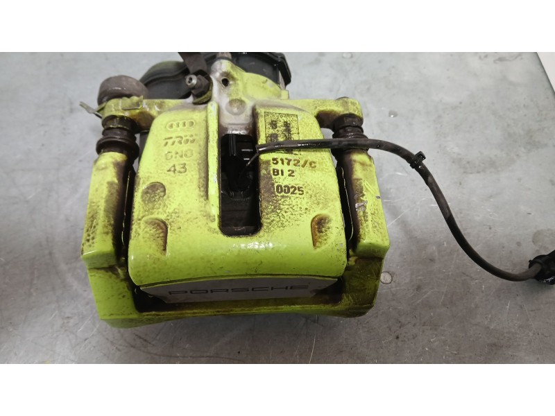 Recambio de pinza freno trasera derecha para porsche macan (95b) 3.0 s diesel referencia OEM IAM 95B615406E  