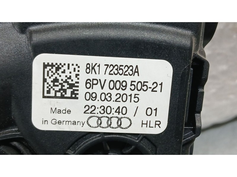 Recambio de potenciometro pedal para porsche macan (95b) 3.0 s diesel referencia OEM IAM 8K1723523A  6PV00950521