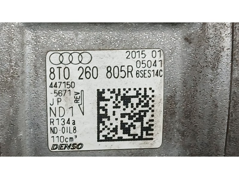 Recambio de compresor aire acondicionado para porsche macan (95b) 3.0 s diesel referencia OEM IAM 8T0260805R DENSO 4471505671