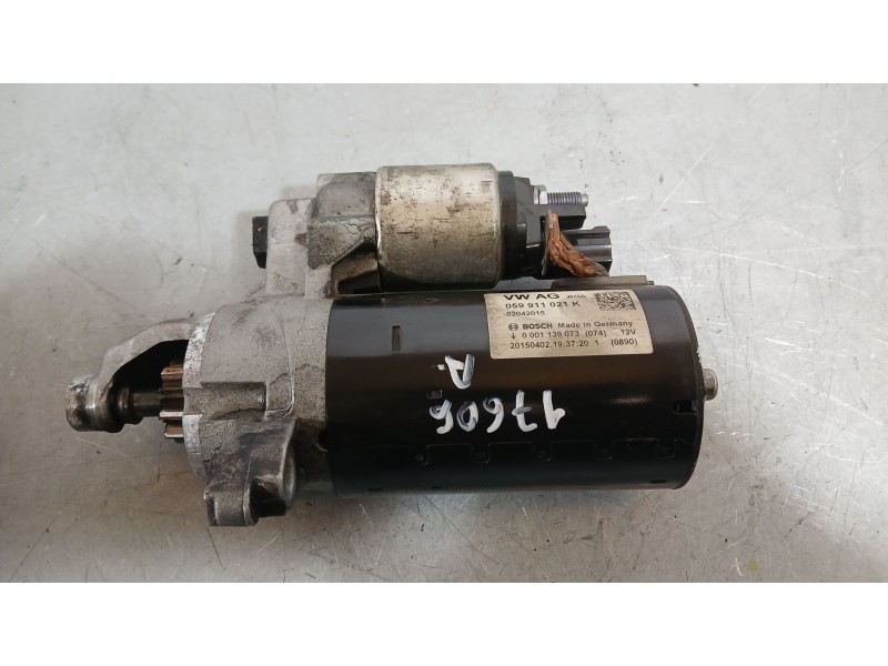 Recambio de motor arranque para porsche macan (95b) 3.0 s diesel referencia OEM IAM 059911021K BOSCH 0001139073