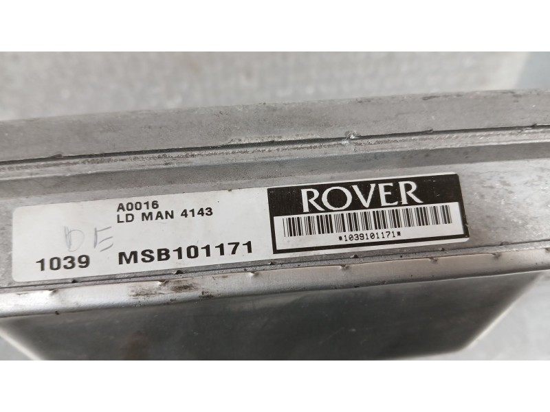 Recambio de centralita motor uce para land rover defender station wagon (l316, l315) 2.5 td5 4x4 (l316) referencia OEM IAM MSB10