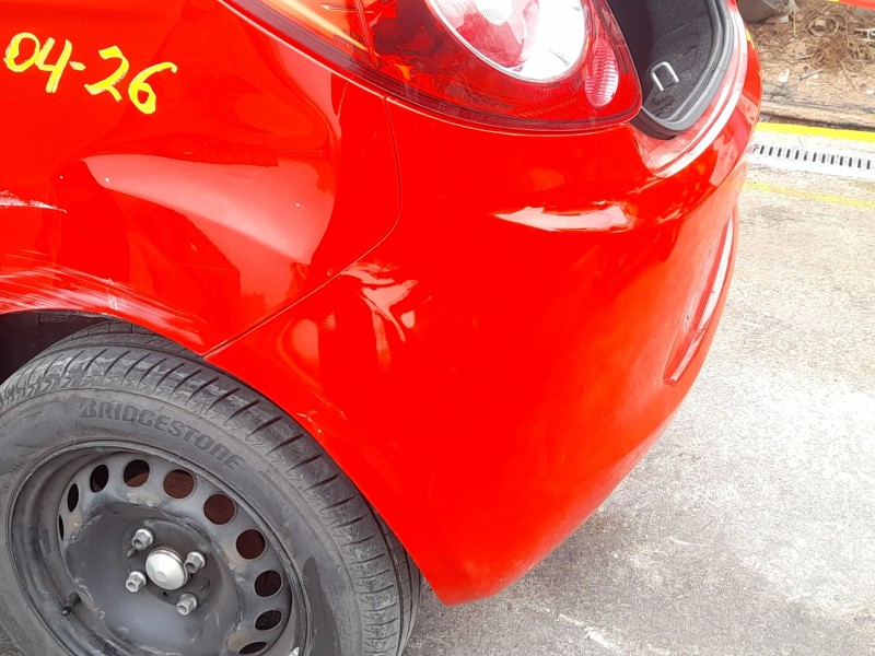 Recambio de paragolpes trasero para ford ka (ru8) 1.2 referencia OEM IAM 1580749 ROZADO 