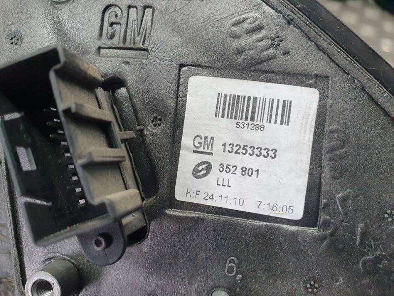 Recambio de retrovisor izquierdo para opel signum cosmo referencia OEM IAM 13253333 352801 ELECTRICO 5 PINES