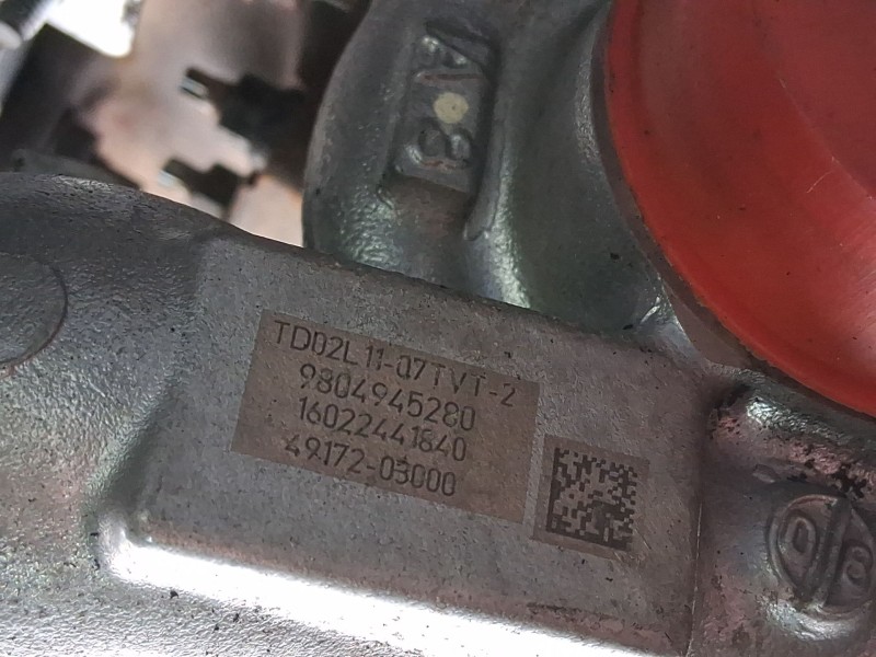 Recambio de motor completo para citroën berlingo multispace (b9) 1.6 bluehdi 100 referencia OEM IAM BH02 INYECCION BOSCH 3095806