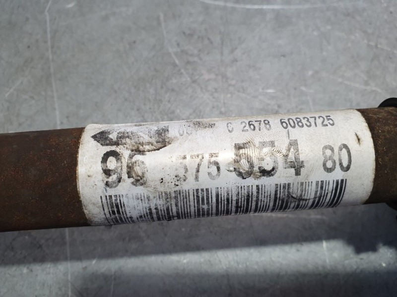 Recambio de transmision delantera izquierda para citroën c4 grand picasso exclusive referencia OEM IAM 9657555480  