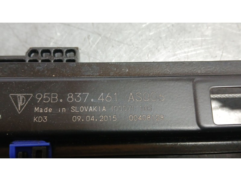 Recambio de elevalunas delantero izquierdo para porsche macan (95b) 3.0 s diesel referencia OEM IAM 95B837461 2 PINS 00408128
