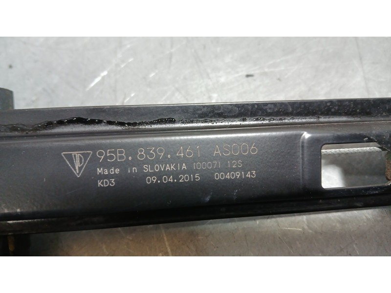 Recambio de elevalunas trasero izquierdo para porsche macan (95b) 3.0 s diesel referencia OEM IAM 95B839461 2 PINS 00409143