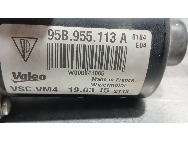 Recambio de motor limpia delantero para porsche macan (95b) 3.0 s diesel referencia OEM IAM 95B955113A VALEO W000041005