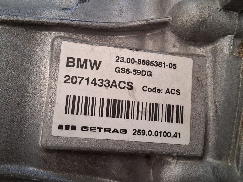 Recambio de caja cambios para bmw 2 active tourer (f45) 216 d referencia OEM IAM 23008685381  GS659DG