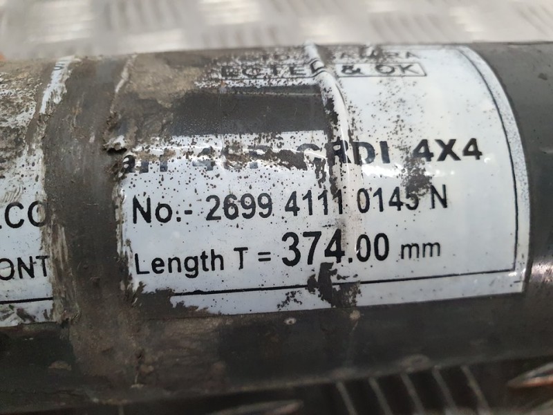 Recambio de transmision central para tata grand safari dicor 4x4 referencia OEM IAM 269941110145N  DELANTERA