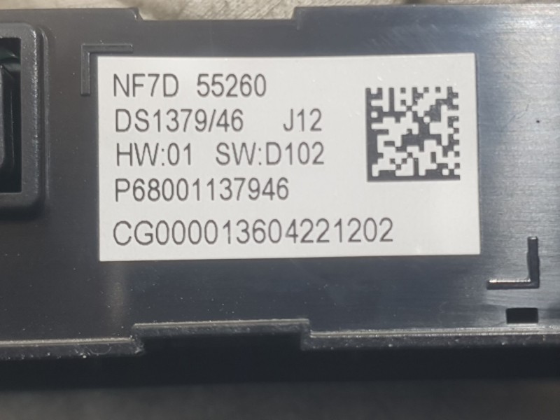 Recambio de pantalla multifuncion para mazda mx-5 iv (nd__) 1.5 (nd6e) referencia OEM IAM NF7D55260  