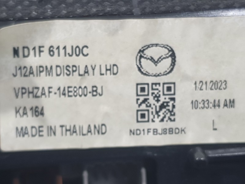 Recambio de sistema navegacion gps para mazda mx-5 iv (nd__) 1.5 (nd6e) referencia OEM IAM NA1P611J0C PANTALLA MULTIFUNCION 