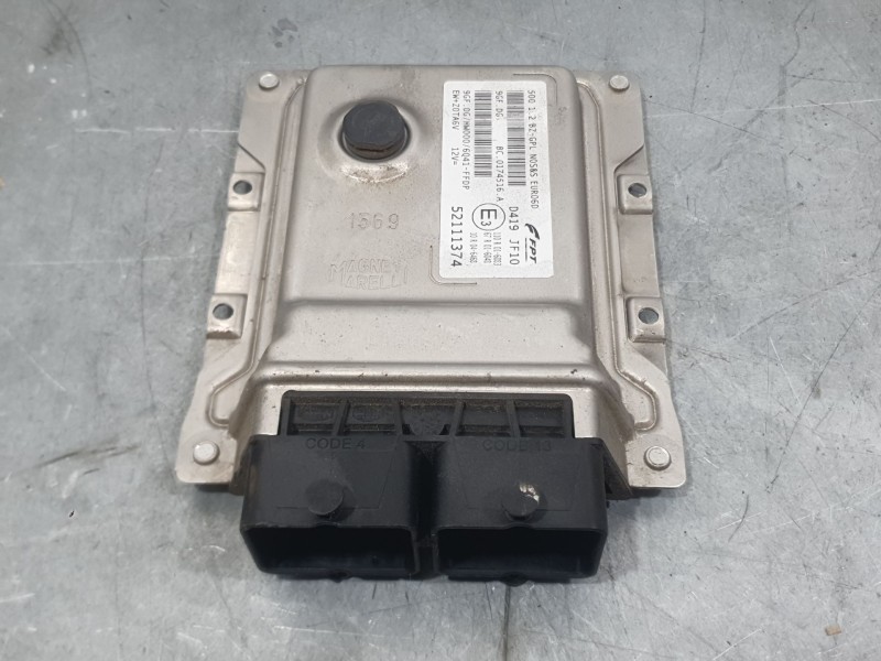 Recambio de centralita motor uce para fiat 500 (312_) 1.2 lpg (312axa1a) referencia OEM IAM 52111374  